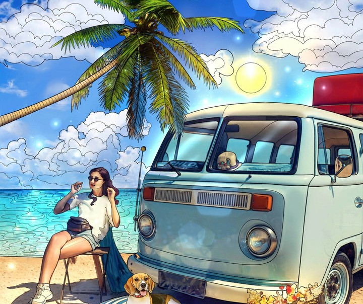 Un día en la playa ?