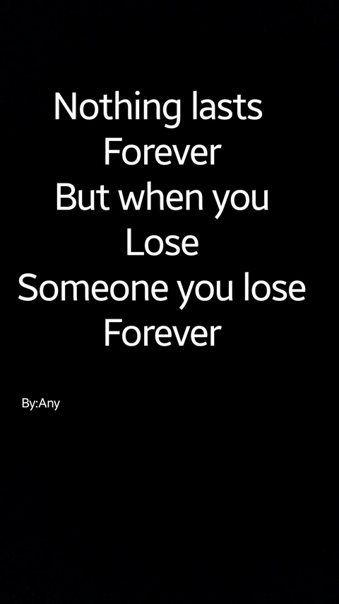 forever