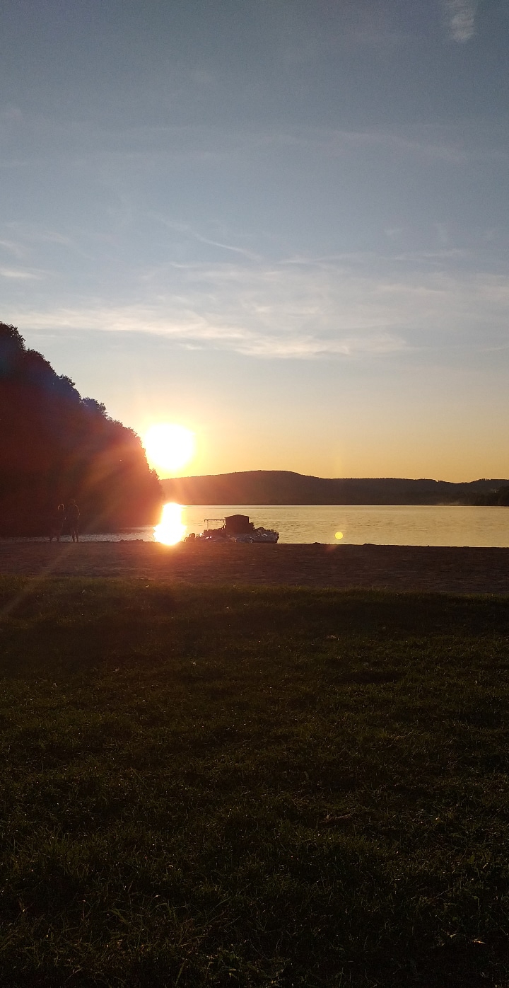 couché de soleil ?