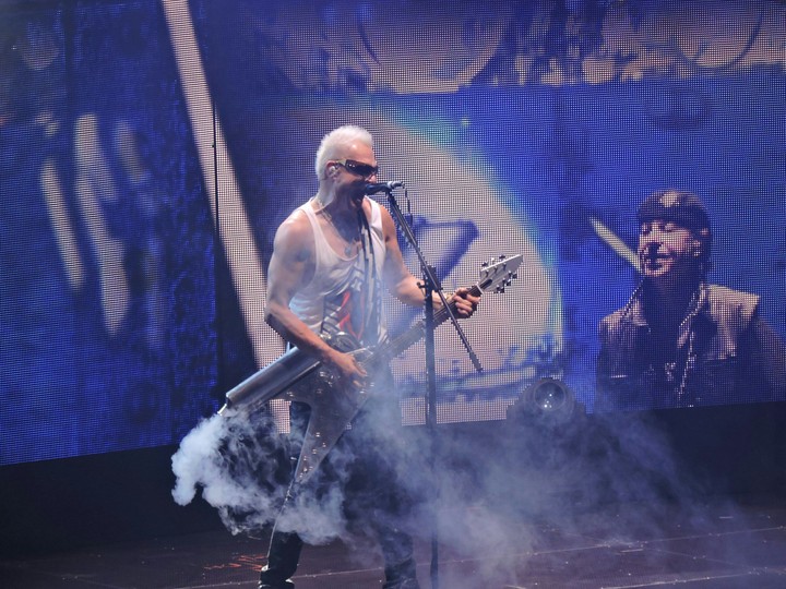 Concert of Scorpions in Saint-Petersburg, RU.