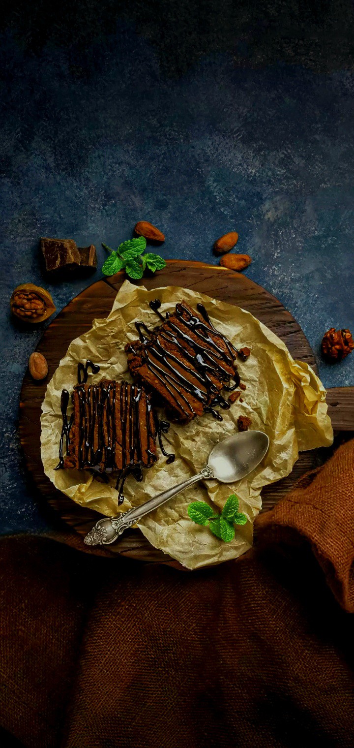 ❤  " Fudgy chocolate brownies " ❤