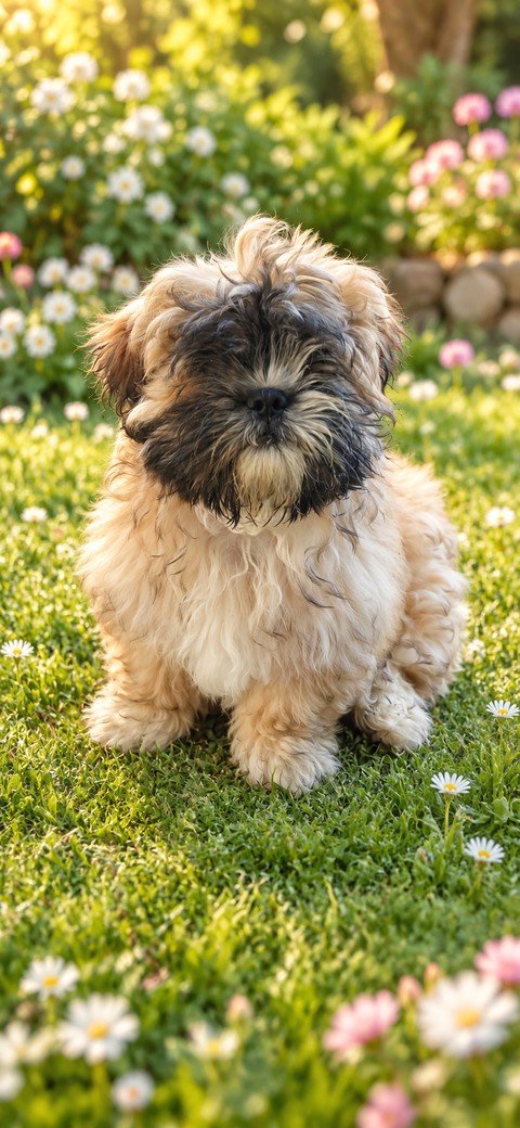 Our new dog—her name is Tina.