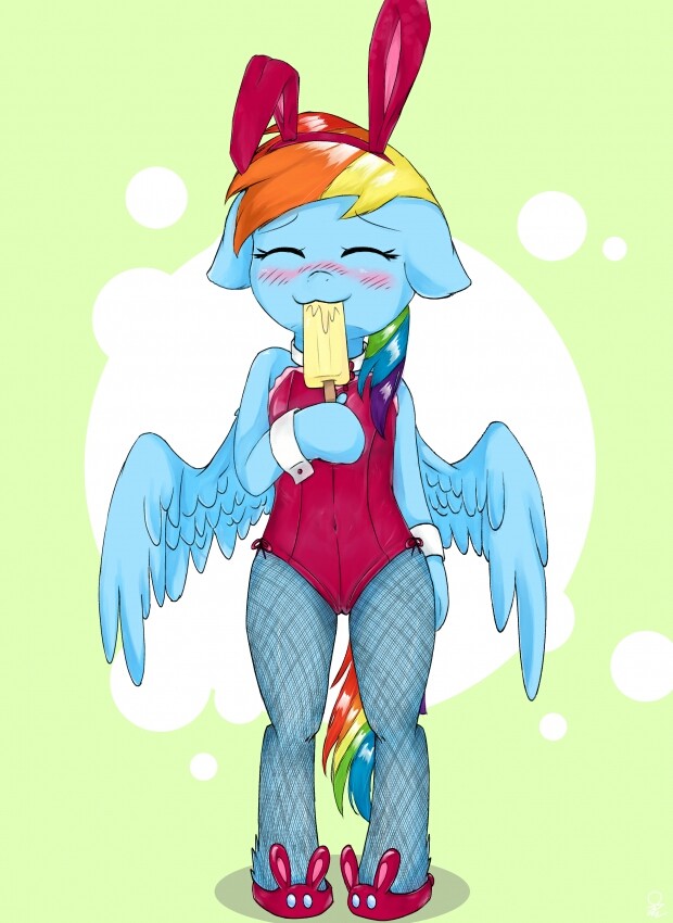 my little pony Rainbow Dash
