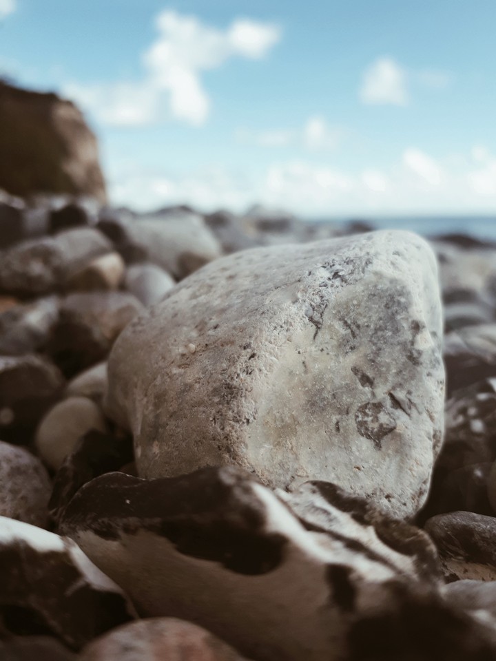 Stones on the coast