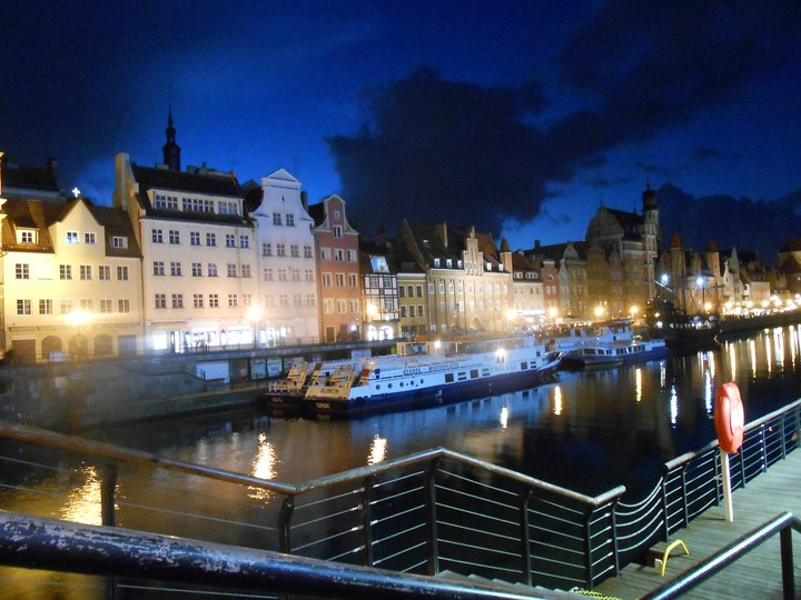 Night Gdansk