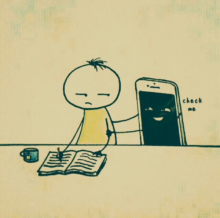 (: