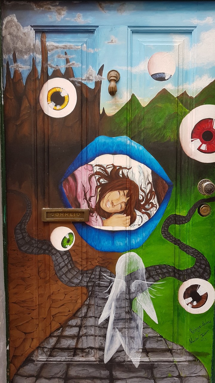 Door Artwork. Madeira, Portugal.