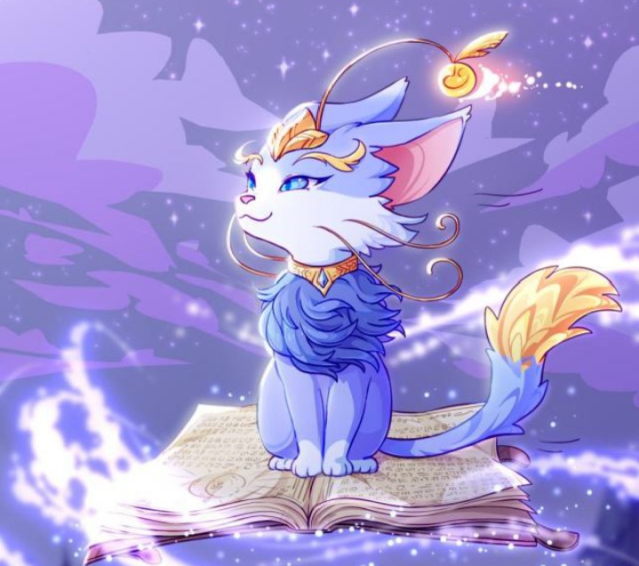 Yuumi - League of Legends - Fanart (not mine)