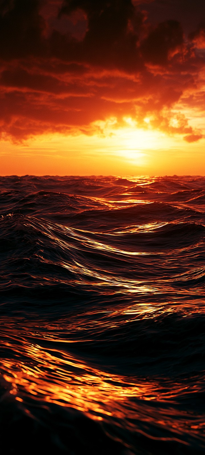 fondos de pantalla Orange, ocean