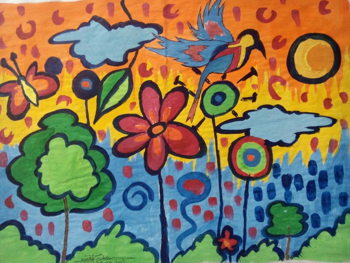 My new abstract painting 2015