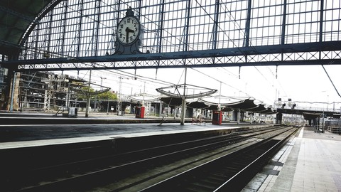 Train Terminal Bordeaux France