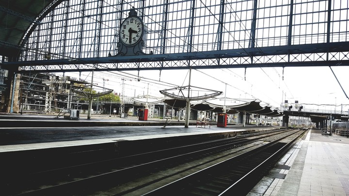 Train Terminal Bordeaux France