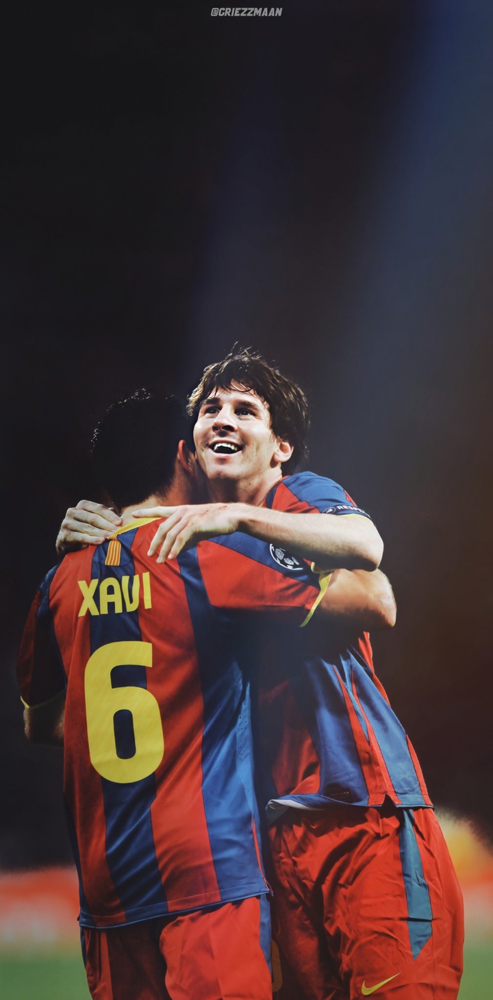 messi&xavi