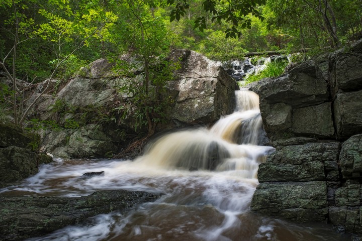 Water falls