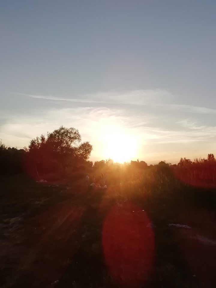 закат