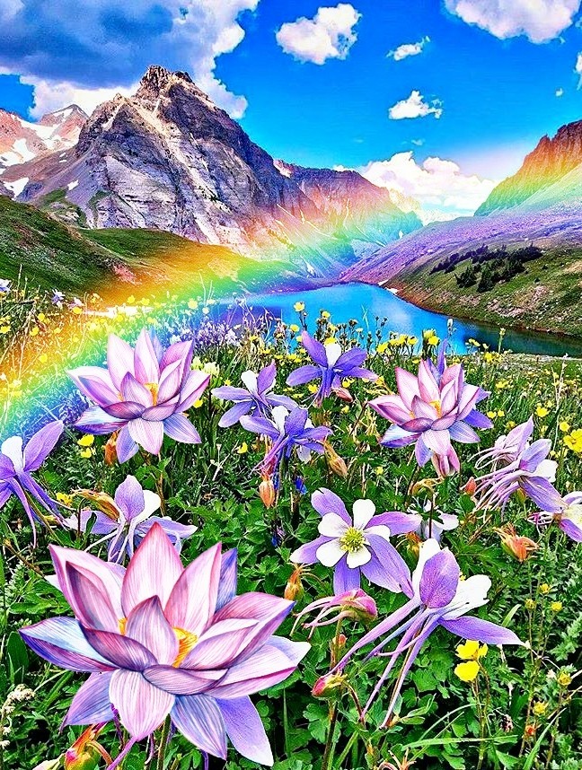 rainbow meadoe