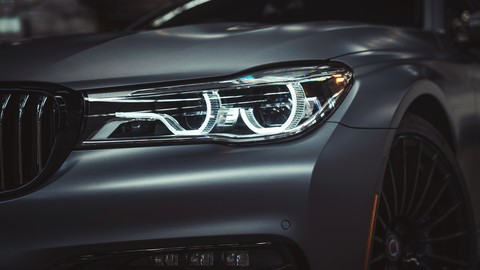 BMW M headlight