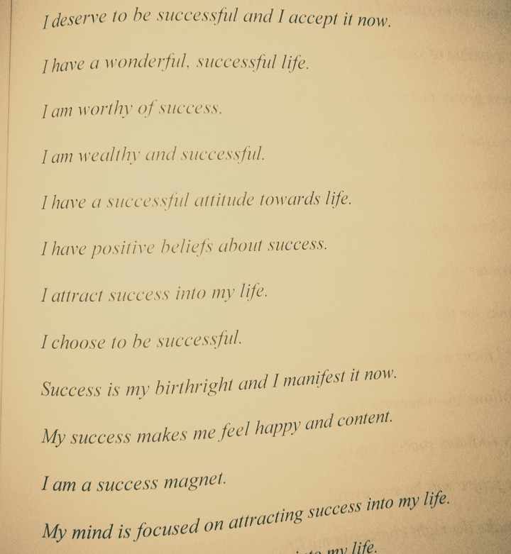 affirmation