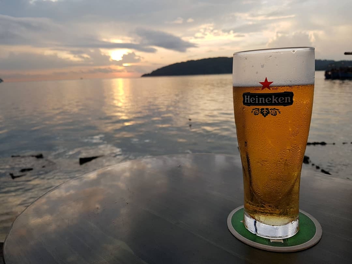 Sunset from Kota Kinabalu