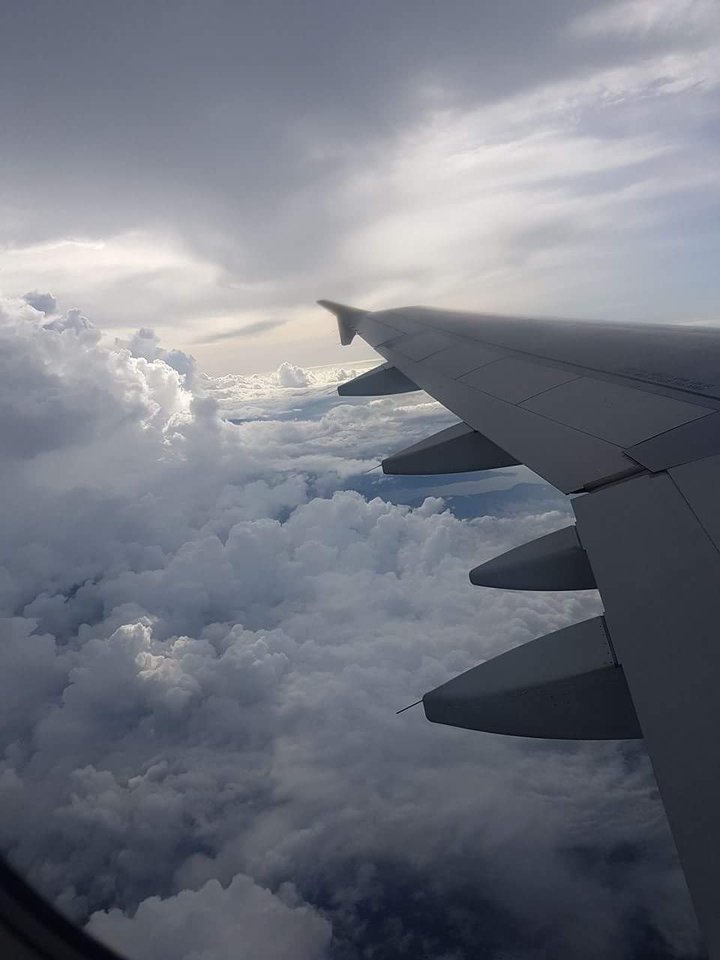 Clouds from above