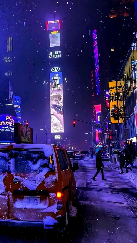 Car, City, Advertising