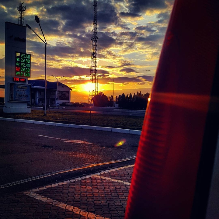 Somewhere, far away, there is the sun
