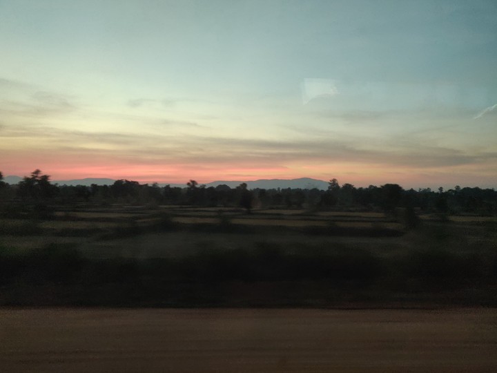 Train Window View