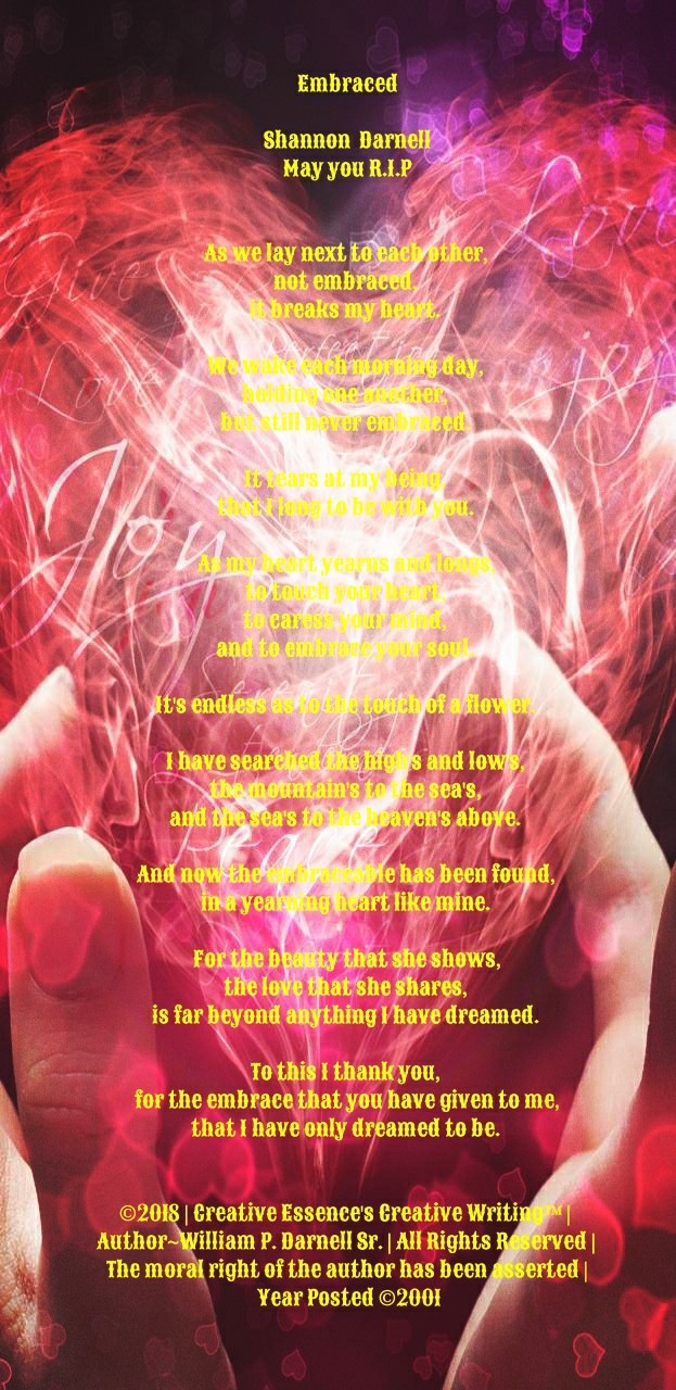 “ Embraced ”