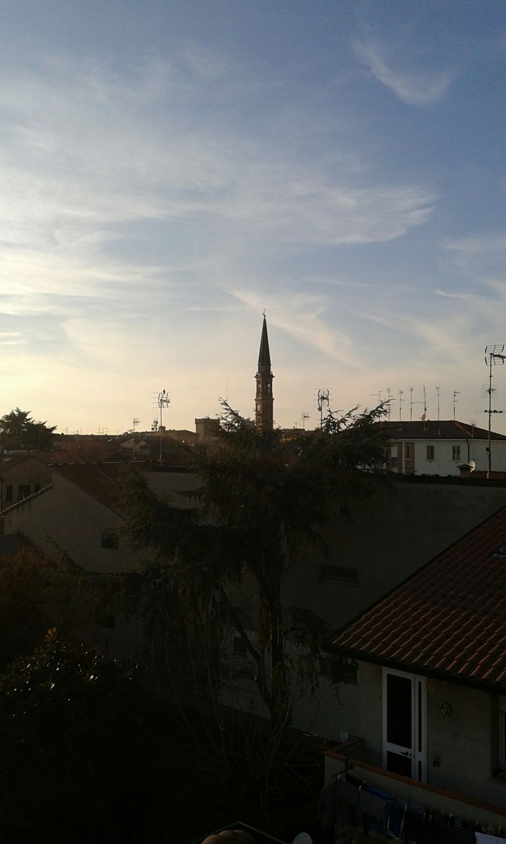 vista dal tetto...