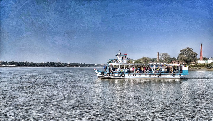 Boat in Ganga River