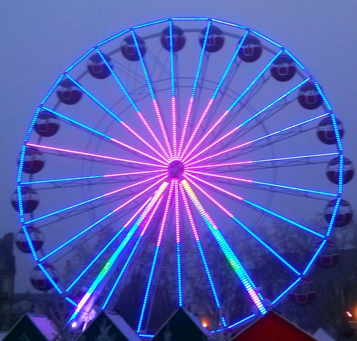 blue n pink