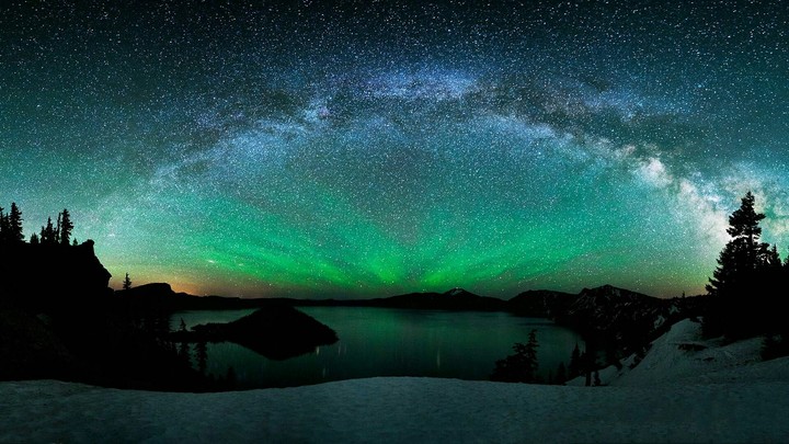 night sky lights
