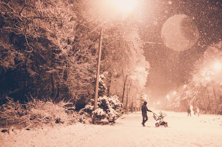 snow