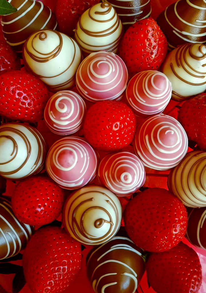 Strawberries and chocolate