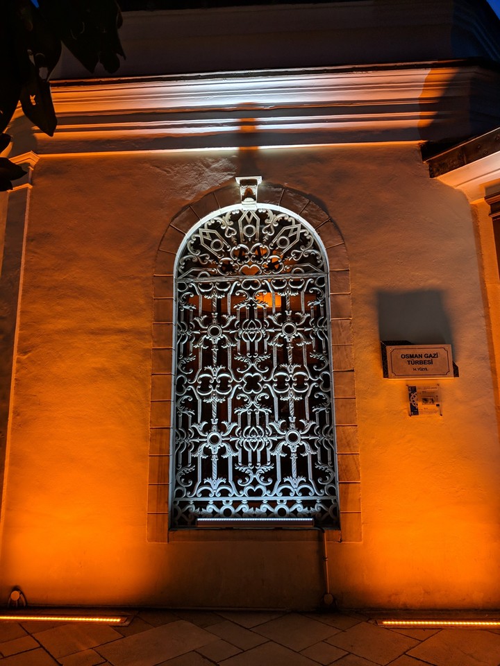Metal Art on the Osman Gazi Mausoleum 14. Century