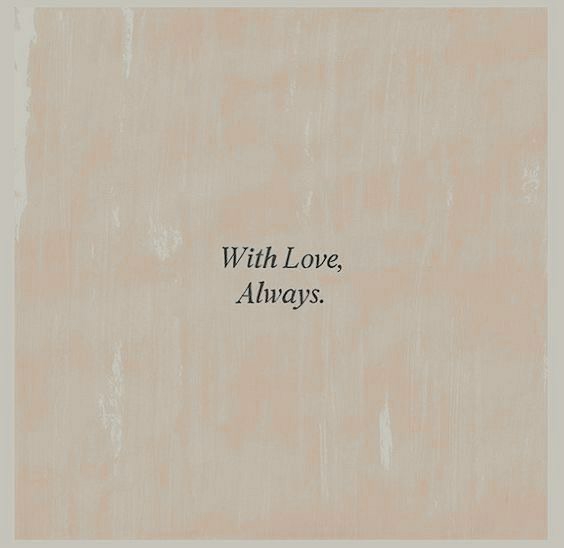 with love,Always...