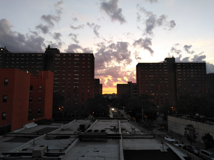 checking out the sunset ??