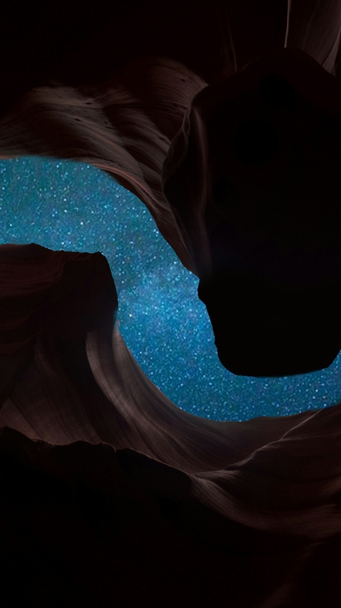 шпалери night, erosion