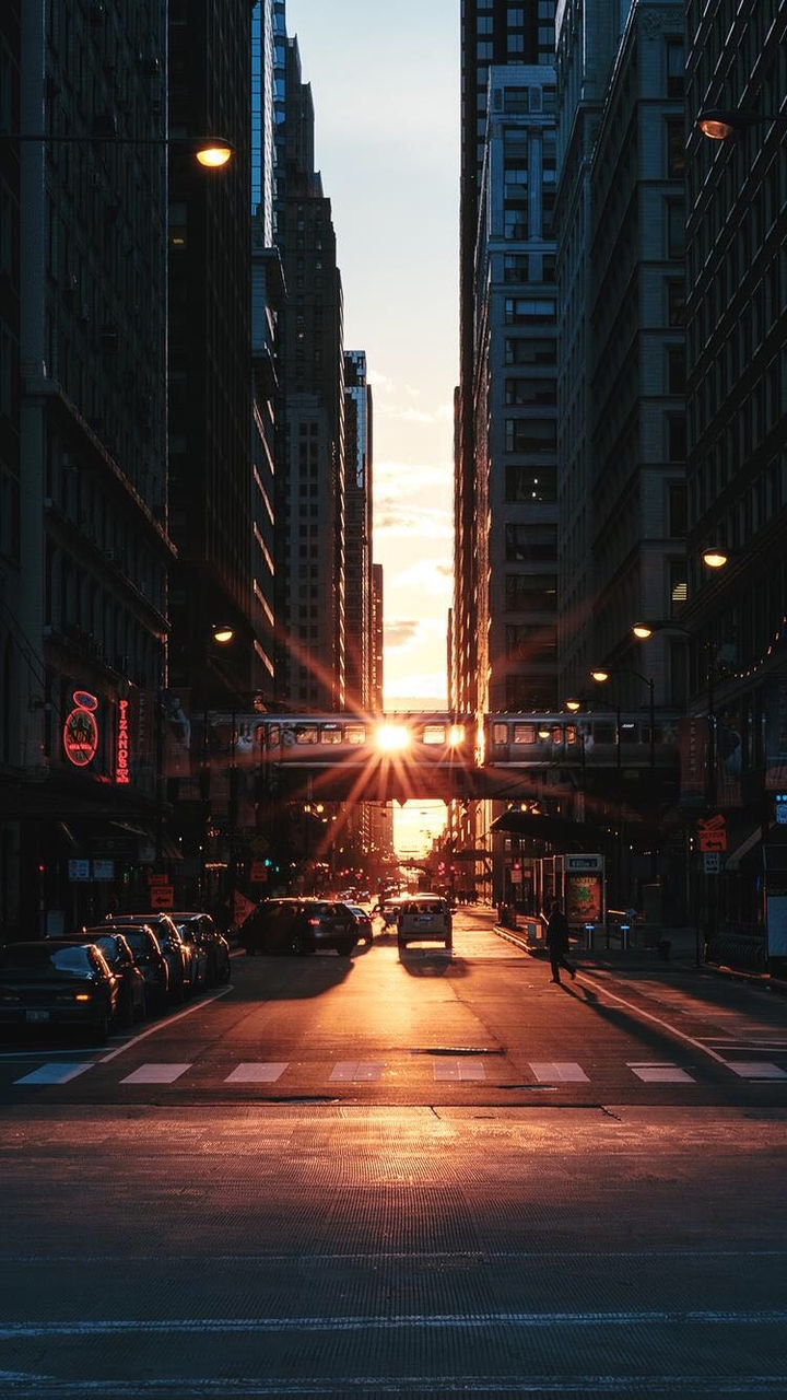 Sunrise.