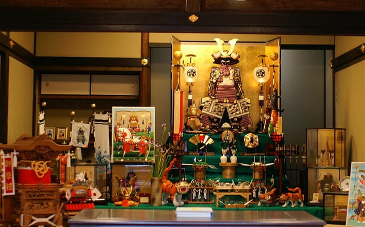 Boys' Day display