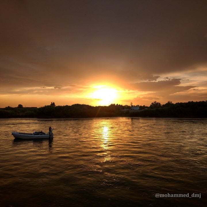 Boat in the river