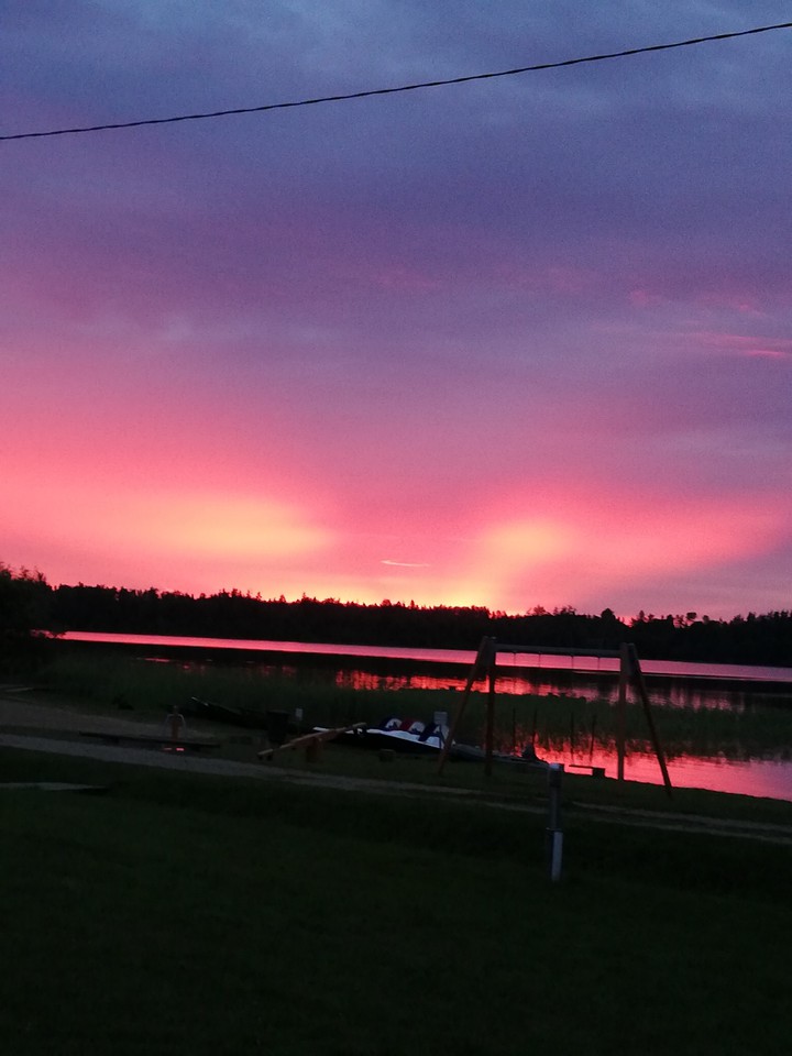 sun set