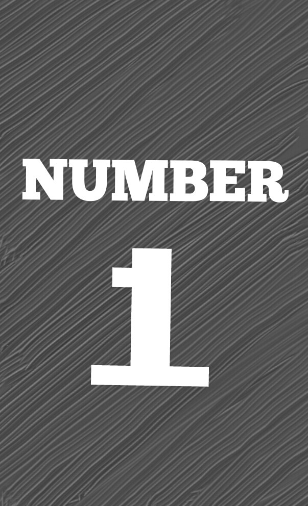 number one.