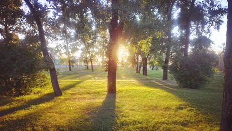 Sunset in Irkutsk