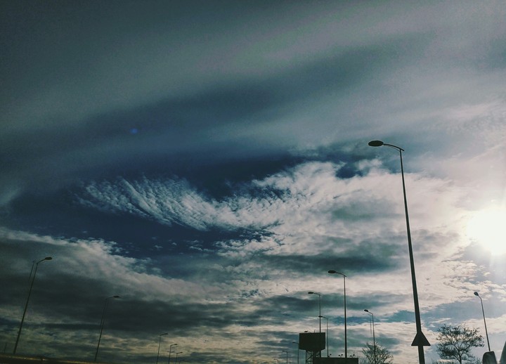 shiny sky