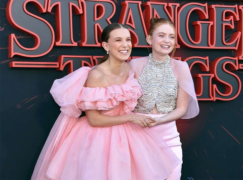 millie boby brown and sadie sink
