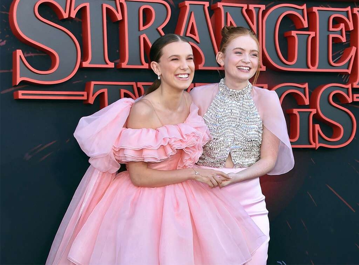 millie boby brown and sadie sink