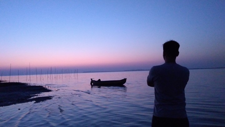 Evening near the lake