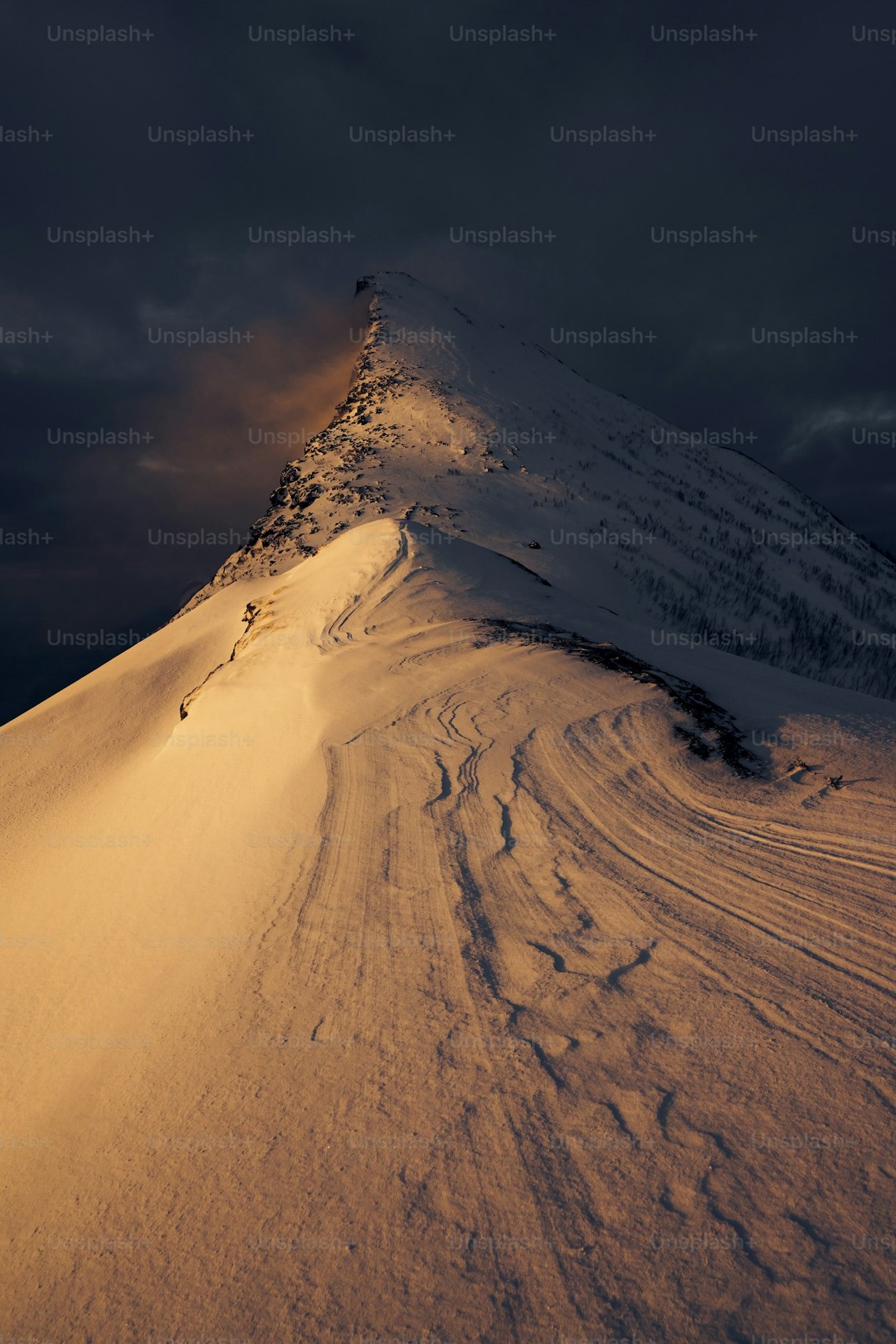 sfondi snow, Dune