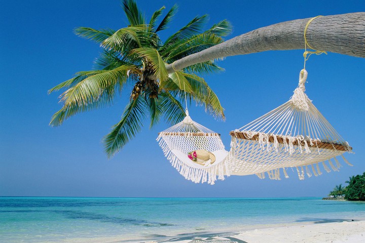 Hammock on the Beach